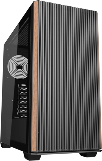 Boîtier PC Darkflash DS900WS, midi tower, ATX, sans ventilateurs, noir