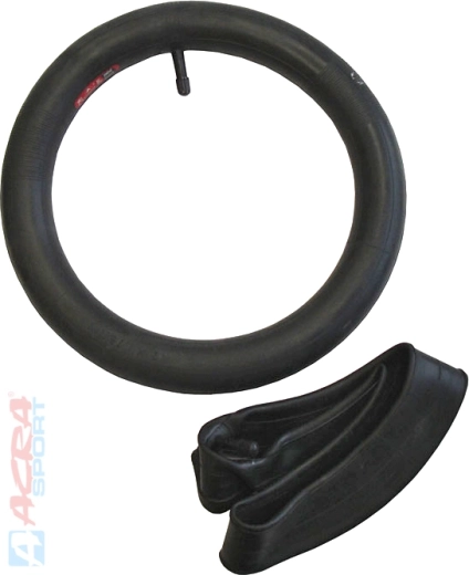 Chambre à air de rechange Acra 16" x 1,75 avec valve moto - 1 pièce