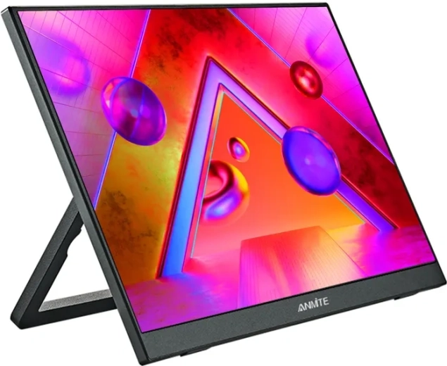 Moniteur tactile portable Anmite 14" Full HD IPS