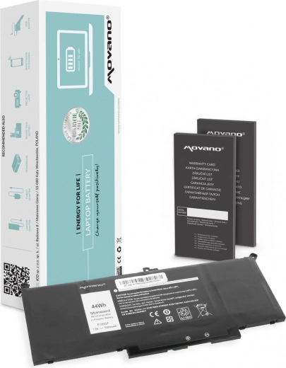 Batterie Movano pour Dell Latitude 7290, 7390 et 7490 (5800 mAh, 44 Wh)
