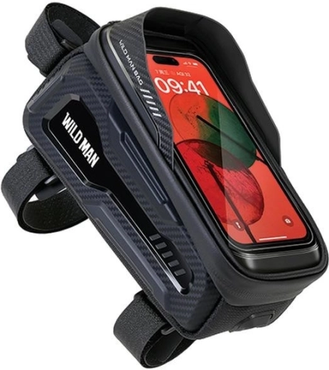 WildMan M20 étui étanche et support de vélo pour cadre, noir