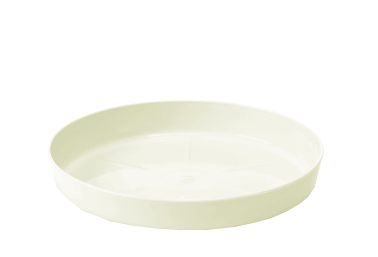 Support pour pot de fleurs Lamela crème 28 cm