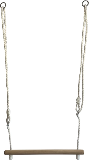 Barre de suspension en bois 2Kids Toys avec cordes réglables