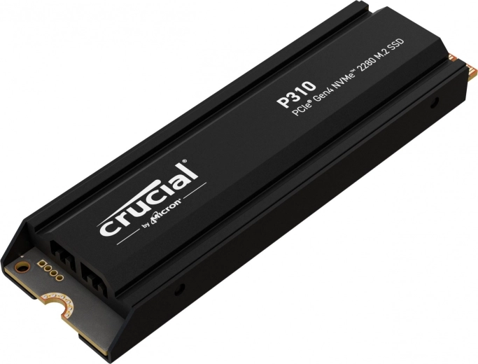 Crucial P310 SSD NVMe 2 To M.2 2280 PCIe 4.0 avec dissipateur