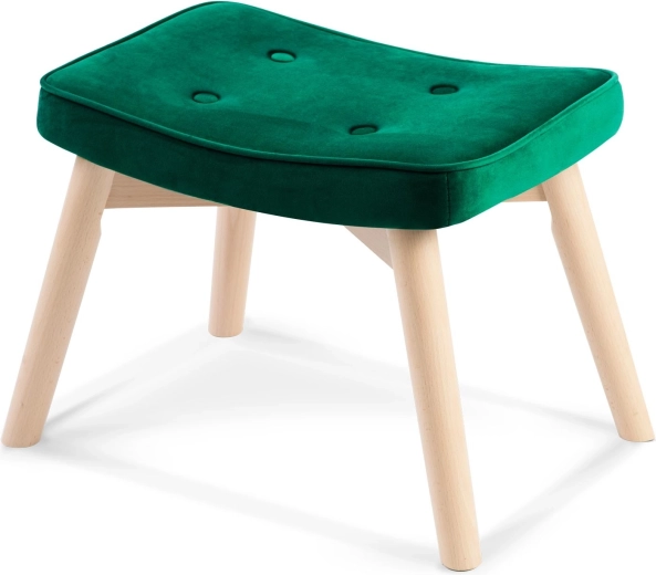 Repose-pieds pour fauteuil Norse Sofotel en vert foncé