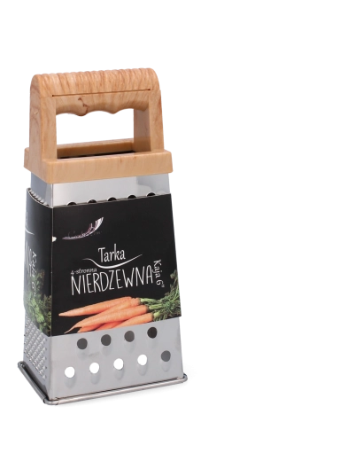 Râpe en inox à quatre faces KAJA 18 cm