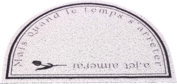 Tapis, paillasson, paillasson antidérapant d’entrée 50 x 80 cm type 3