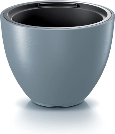 pot de fleurs rond avec insert 56,9 cm gris clair HEOS