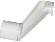 Manivelle de rechange pour batteur manuel 1 l, plastique, hauteur 16 cm