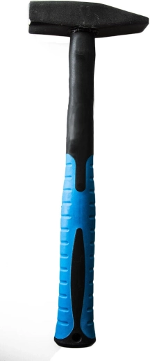 Marteau de serrurier 400 g avec manche en fibre de verre