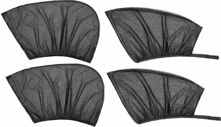 Ag936a moustiquaire de fenêtre de voiture 4 pcs