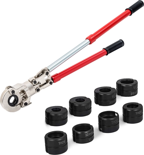 Pince à sertir manuelle pour tubes Renew Force avec matrices TH et U - 1 pièce