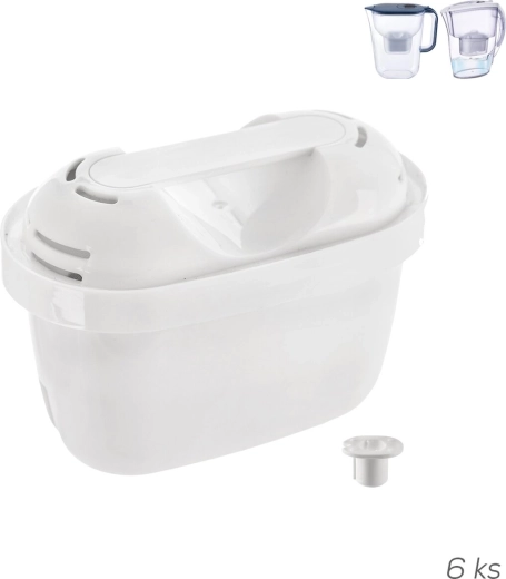 Filtres de rechange UH pour carafe filtrante, 6 pièces