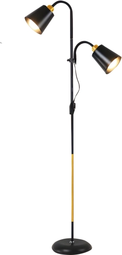 Lampadaire Floer 90 2×E27, hauteur 154–191 cm