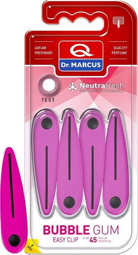 Dr. Marcus Easy Clip désodorisant pour voiture Bubble Gum