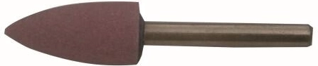 Meule ogivale 16 × 32 mm avec queue de 6 mm, grain 60