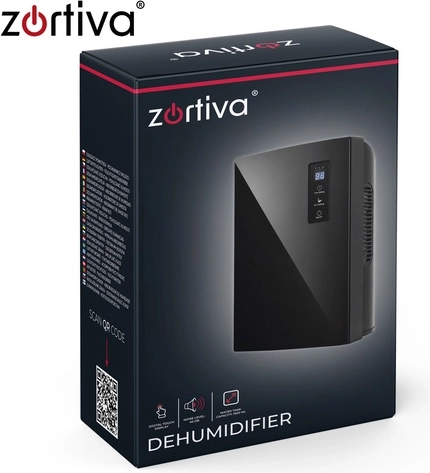 Déshumidificateur d’air Zortiva 2-en-1 avec UV et TiO2