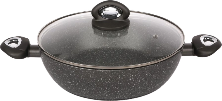 Casserole Valdinox Rock avec couvercle 28 cm, 3,5 l
