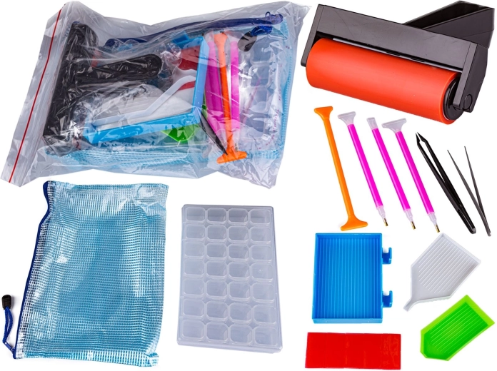 Kit d’accessoires pour peinture diamant - 1 pièce