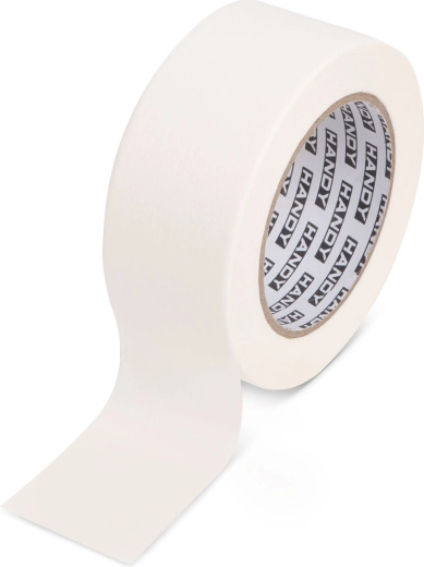 Ruban de masquage avec adhésif à base d’eau 50 m x 48 mm blanc