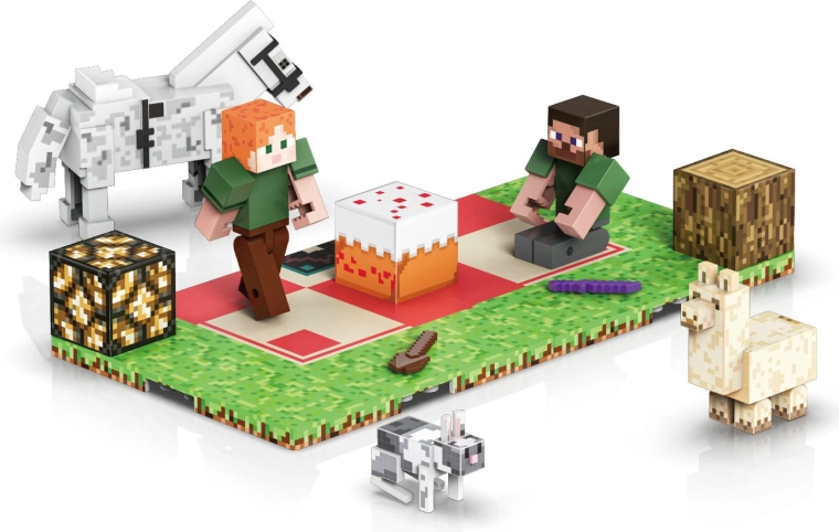 Magnet World 3D jeu de construction magnétique Pique-nique, 44 pièces