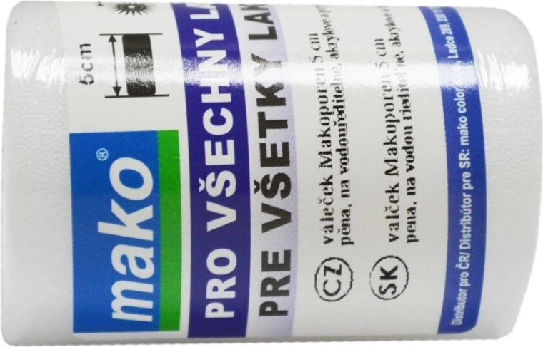 Rouleau de peinture en mousse MAKOPOREN 50 mm