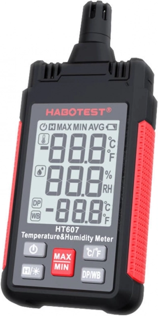 Thermomètre-hygromètre Habotest