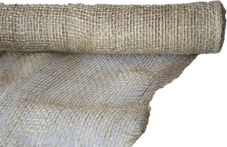 Tissu de jute 1 × 9 m, 155 g/m²