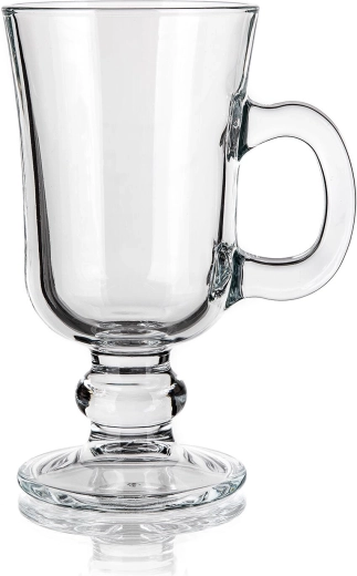 Verres à Irish coffee avec anse 280 ml, lot de 2 pièces