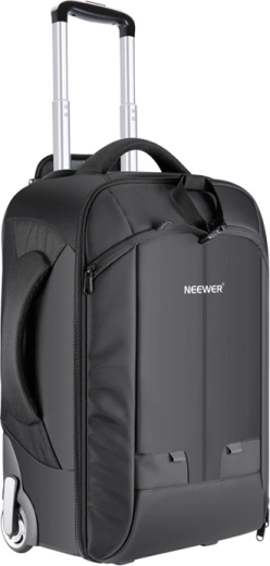 Sac à dos photo à roulettes et valise NEEWER NW3300, noir/rouge, 55 × 35 × 26 cm
