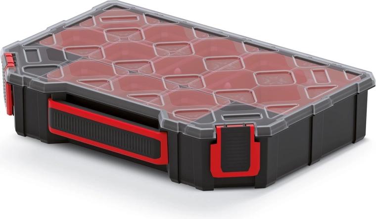Organiseur TAGER avec couvercle transparent 284 × 195 × 60 mm