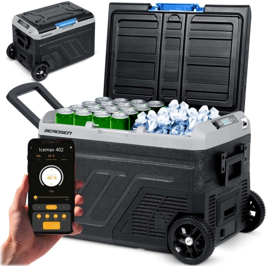Berdsen Icemax 402 glacière de voiture à compresseur portable 40 l noire