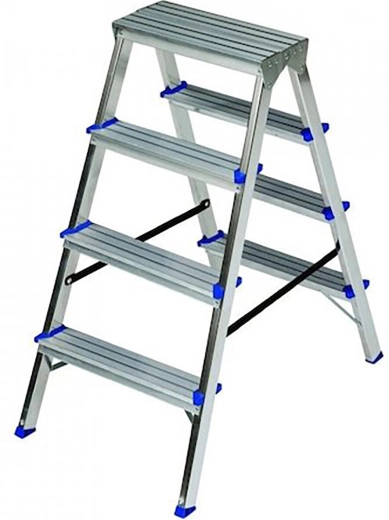 Escabeau en aluminium double face 4 marches ELKOP