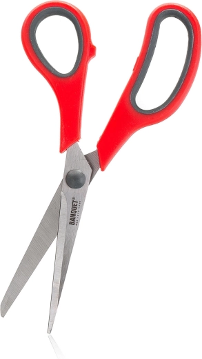 Ciseaux ménagers 19,5 cm CULINARIA avec lames en acier inoxydable et poignée ergonomique