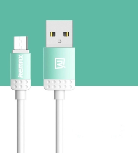 Remax Lovely câble microUSB 1 m bleu