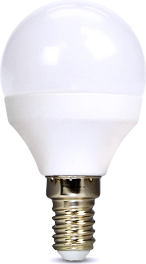 Ampoule LED Solight miniglobe E14 6 W 3000 K 510 lm blanche