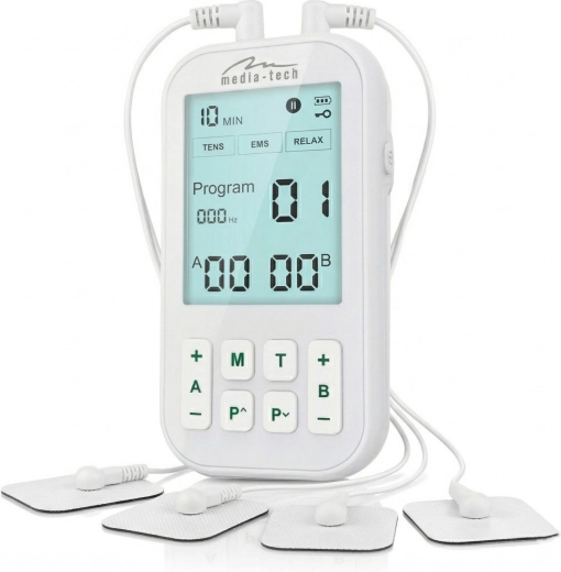 Masseur et électrostimulateur musculaire TENS/EMS Media-Tech