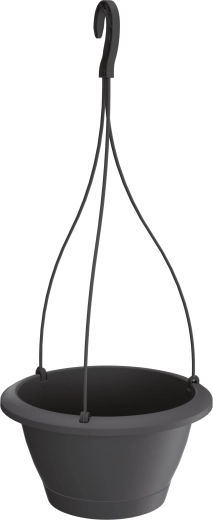 Pot de fleurs suspendu Respana W 20,8 cm anthracite