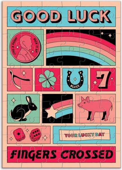 Puzzle GALISON Bonne chance – 60 pièces