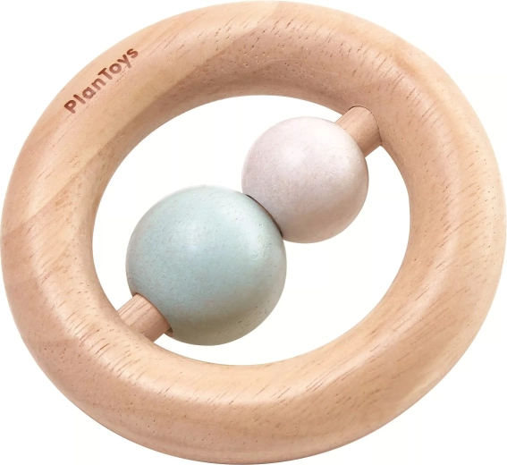 PlanToys hochet en bois cercle
