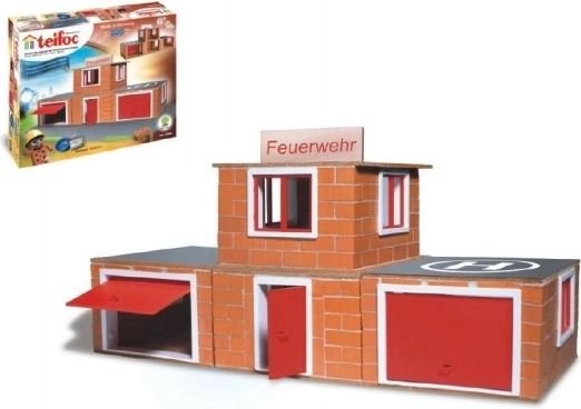 Kit de construction TEIFOC caserne de pompiers – 220 pcs