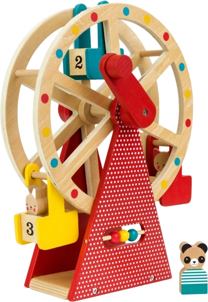 Grande roue en bois PETIT COLLAGE pour enfants