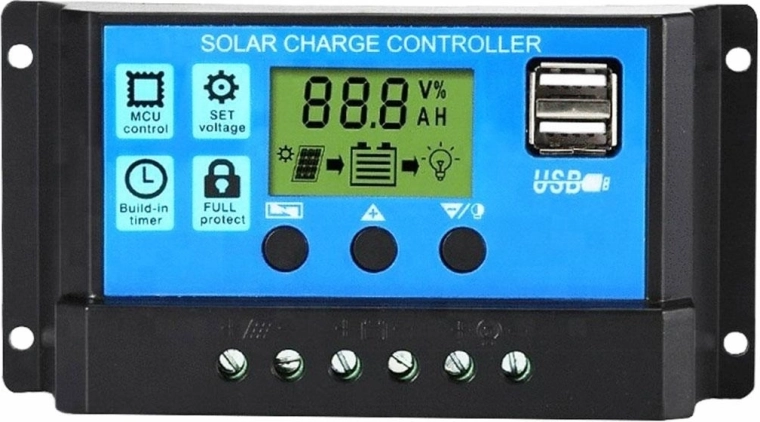 Régulateur de charge solaire Ag676c 12-24V