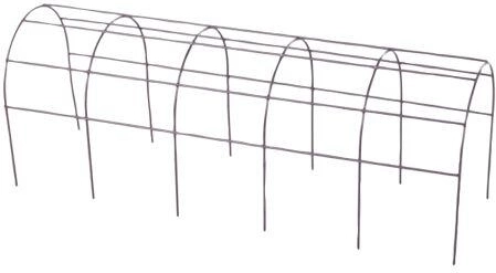 Grille de soutien métallique pour jardinière 60 cm