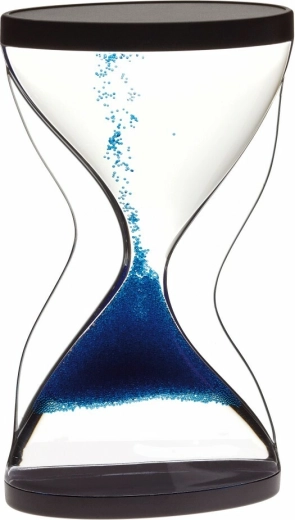TFA CONTRA sablier à effet physique, noir/bleu