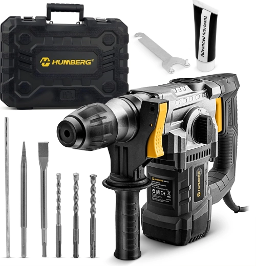Marteau perforateur HUMBËRG 1010 W SDS Plus 4 J avec coffret