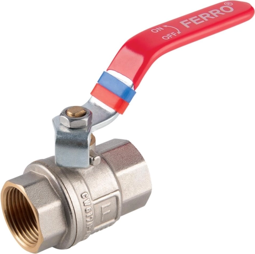 Robinet à boisseau sphérique à passage intégral avec levier 3/4″ MM