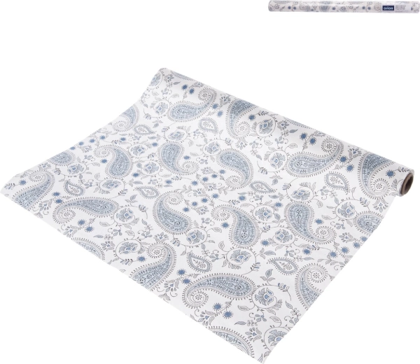 Chemin de table en papier à motif cachemire 180 × 40 cm
