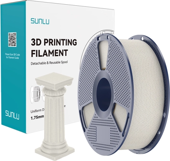 Filament Sunlu PLA High-Speed Marble châtaigne
