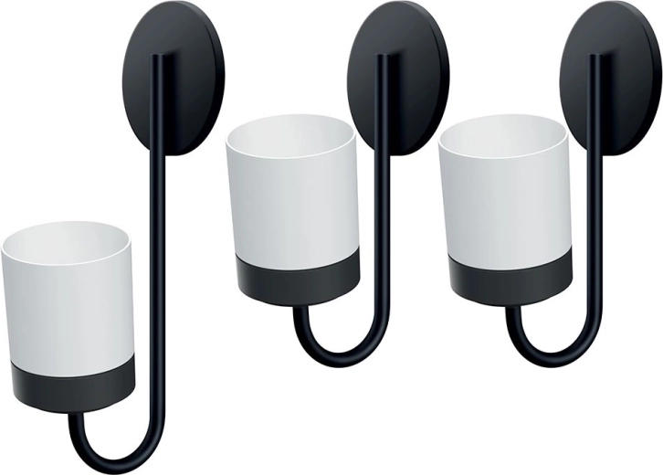 Ensemble mural de pots de fleurs BLOOMIE Hanger, blanc, 3 pièces